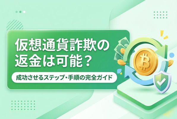 仮想通貨詐欺の返金は可能？成功させるステップ・手順の完全ガイド