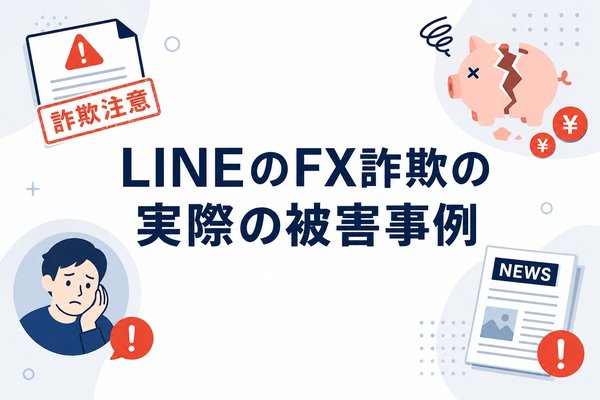 LINEのFX詐欺の実際の被害事例