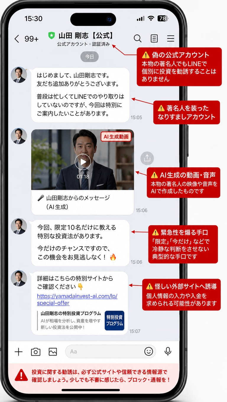 ③投資アドバイザー・著名FXトレーダーなりすまし型