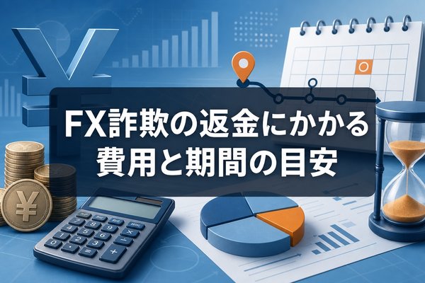 FX詐欺の返金にかかる費用と期間の目安