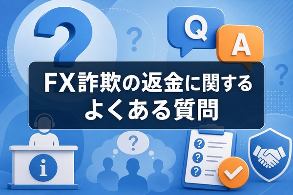 FX詐欺の返金に関するよくある質問