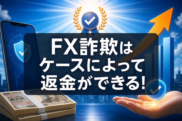 FX詐欺はケースによって返金ができる！