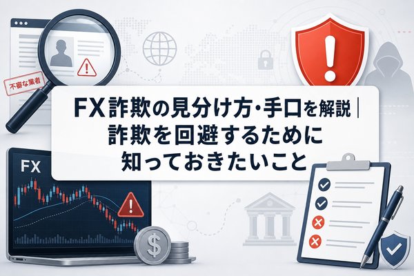 FX詐欺の見分け方・手口を解説｜詐欺を回避するために知っておきたいこと