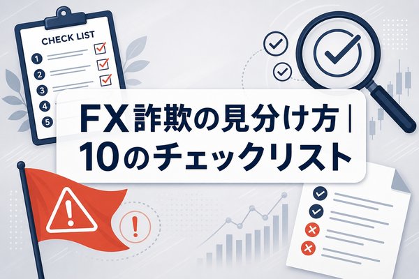 FX詐欺の見分け方|10のチェックリスト
