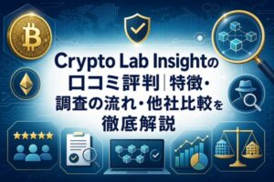 Crypto Lab Insightの口コミ評判｜特徴・調査の流れ・他社比較を徹底解説