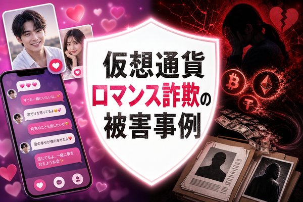仮想通貨ロマンス詐欺の被害事例