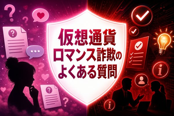 仮想通貨ロマンス詐欺のよくある質問