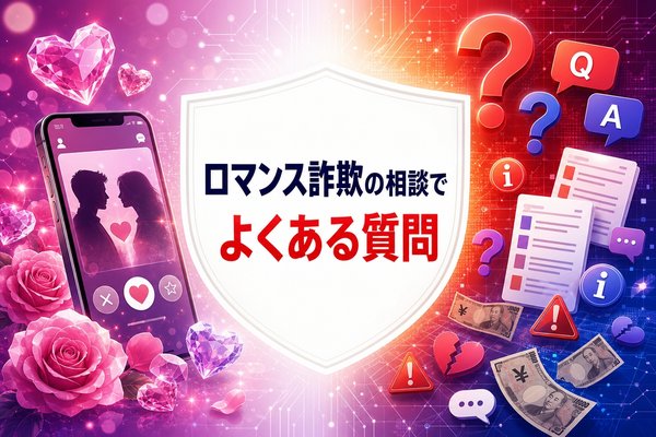 ロマンス詐欺の相談でよくある質問