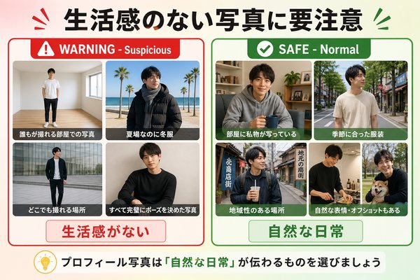生活感が全く感じられない写真