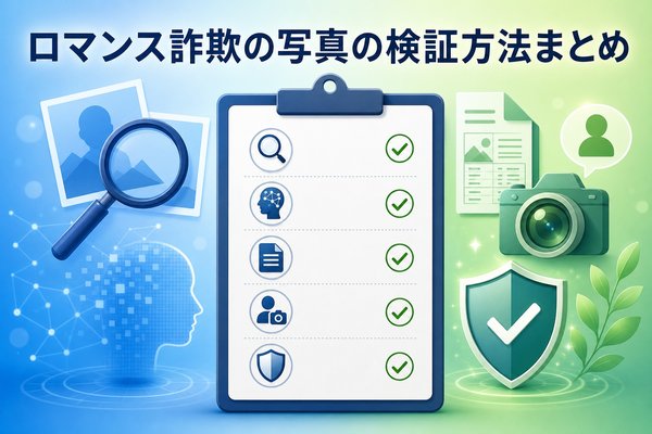 ロマンス詐欺の写真の検証方法まとめ