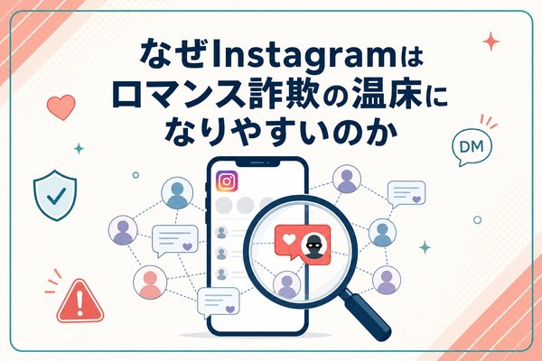 なぜInstagramはロマンス詐欺の温床になりやすいのか